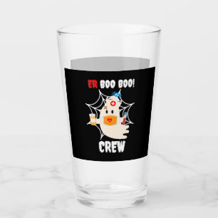 Spider Gift Boo Crew Nurse Halloween Cute Spider Glass