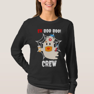 Spider Gift Boo Crew Nurse Halloween Cute Spider T-Shirt