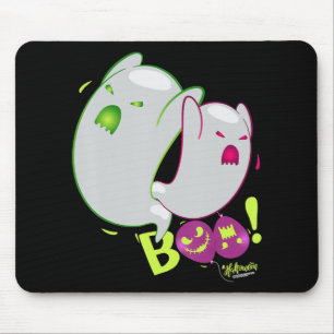Spider Gift Boo Ghost Bats Spider Creepy Halloween Mouse Pad