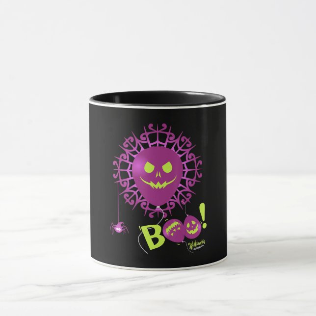 Spider Gift Boo Ghost Bats Spider Creepy Halloween Mug (Center)