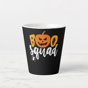 Spider Gift Boo Squad - Pumpkin Spider Halloween Latte Mug
