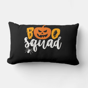 Spider Gift Boo Squad - Pumpkin Spider Halloween Lumbar Cushion