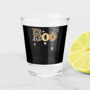 Spider Gift Halloween Boo Spider Shot Glass