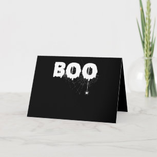 Spider Gift Halloween Funny Scary Little Spider Card
