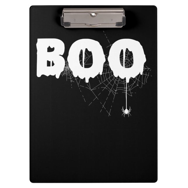 Spider Gift | Halloween Funny Scary Little Spider Clipboard (Front)
