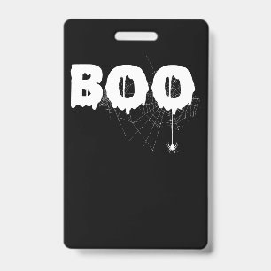 Spider Gift Halloween Funny Scary Little Spider ID Badge