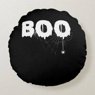 Spider Gift   Halloween Funny Scary Little Spider Round Cushion