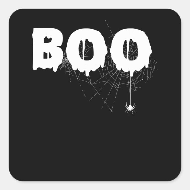 Spider Gift | Halloween Funny Scary Little Spider Square Sticker (Front)
