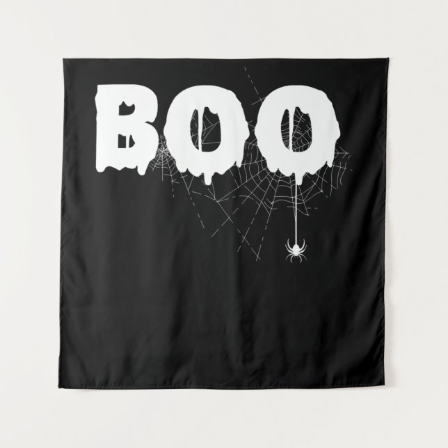 Spider Gift | Halloween Funny Scary Little Spider Tapestry (Front)