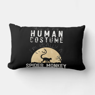 Spider Gift   Halloween Human Costume Spider Lumbar Cushion