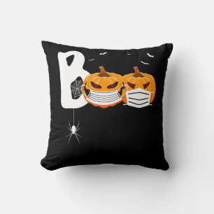 Spider Gift Halloween Pumpkins Wearing Mask Spi Cushion