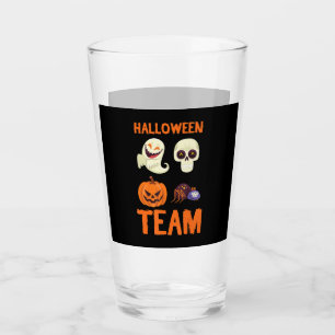 Spider Gift Halloween Team Pumpkin Ghost Spider Glass