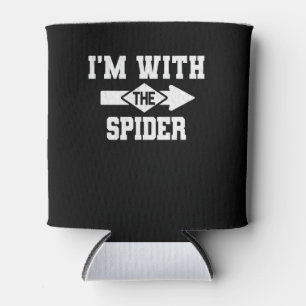 Spider Gift   I'm With The Spider Costume Matching Can Cooler