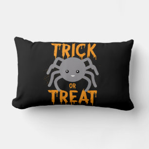 Spider Gift Spider - Trick Or Treat- Halloween Lumbar Cushion