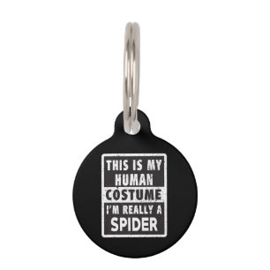 Spider Halloween Costume Funny Spider Costume Gift Pet Tag