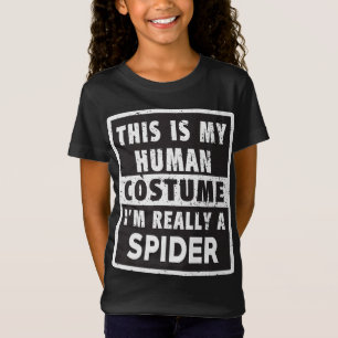 Spider Halloween Costume Funny Spider Costume Gift T-Shirt