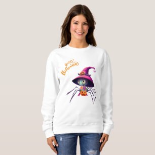 Spider/Halloween/fall/pumpkin Sweatshirt