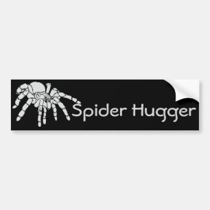 Spider Hugger Bumper Sticker