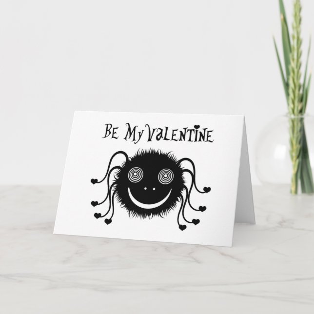 Spider Love Holiday Card (Front)