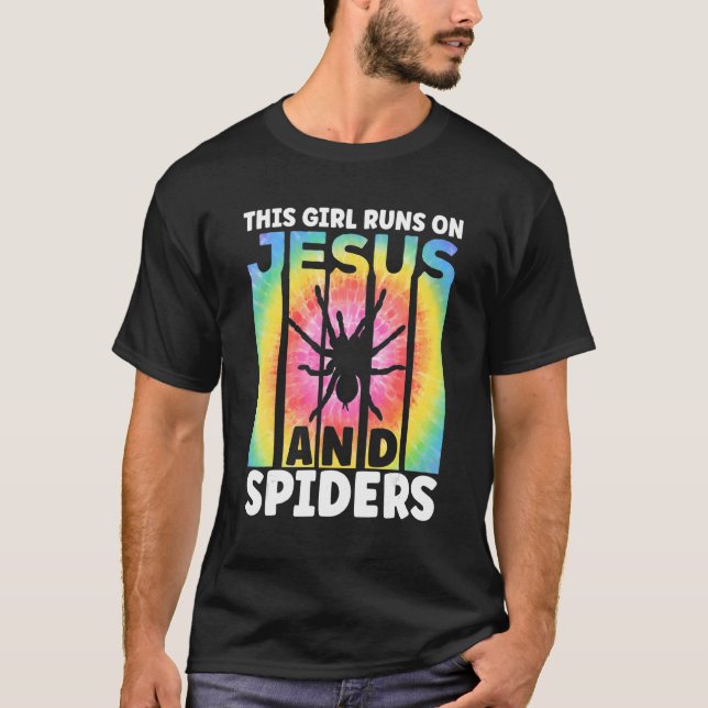 Spider Lovers Cute Spider Apparel for Women and Gi T-Shirt (Front)