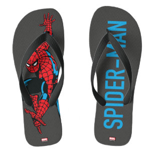 Spider-Man Pose With Name Jandals