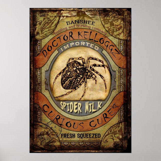 Spider Milk Poster (Front)