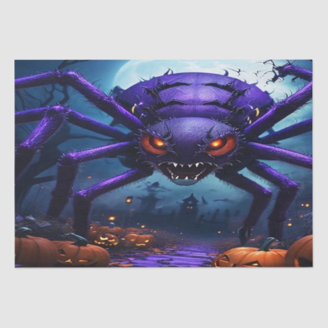 Spider Monster Tissue Paper (Front)