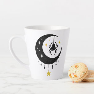 Spider Moon Latte Mug