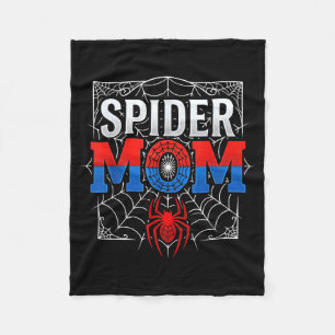 Spider Mum Family Matching Funny Mothers Day Mummy Fleece Blanket
