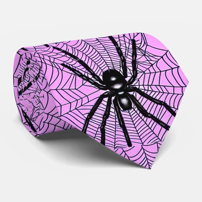 Spider on The Web  Tie (Rolled)