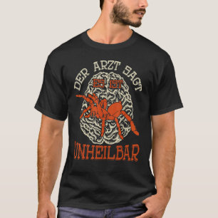 Spider pet terrarium biologist arachnid reptile ke T-Shirt