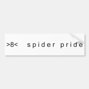 Spider Pride Bumper Sticker