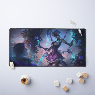 Spider Queen Gaming Desk Mat   Dark Magic Desk Mat