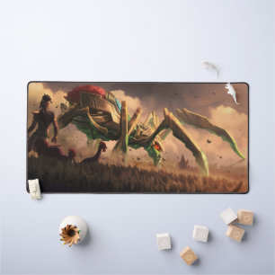 Spider Queen Gaming Desk Mat Dark Magic Desk Mat