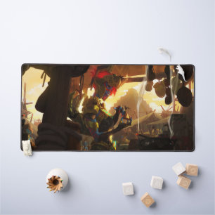 Spider Queen Gaming Desk Mat Dark Magic Desk Mat