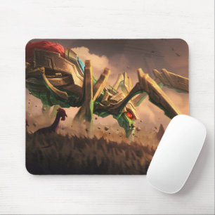 Spider Queen Gaming Mousepad   Gothic Theme Design