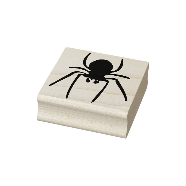 Spider silhouette art stamp (Stamp)