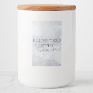 Spider Spirit – Bold Nature-Inspired Design Watch Food Label
