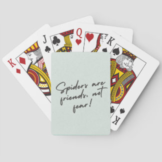 Spider Spirit – Bold Nature-Inspired Design Watch Playing Cards