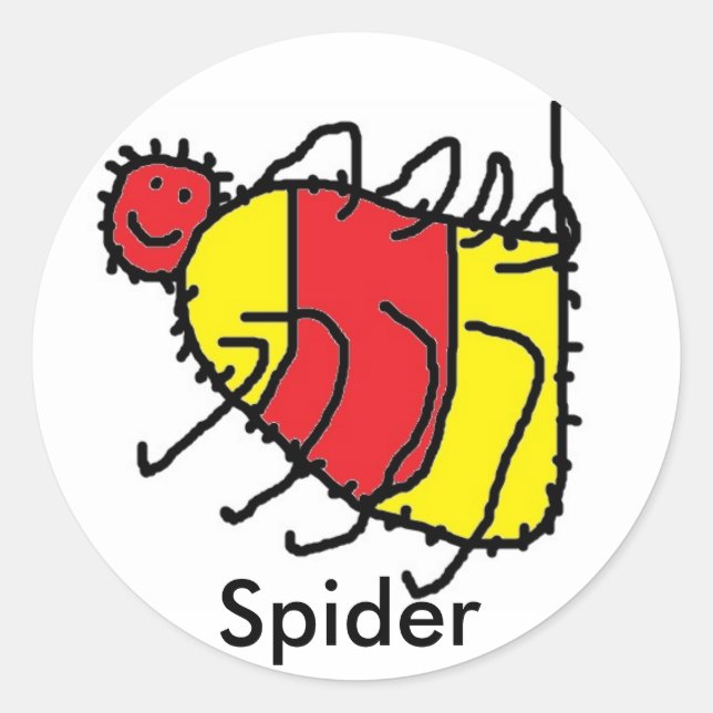 Spider stickers (Front)