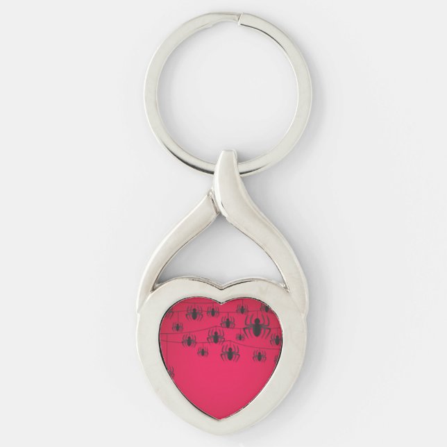 Spider string key ring (Front)