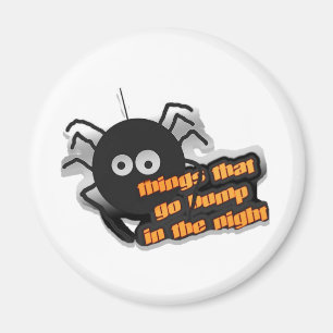 Spider Things that go Bump Magnet