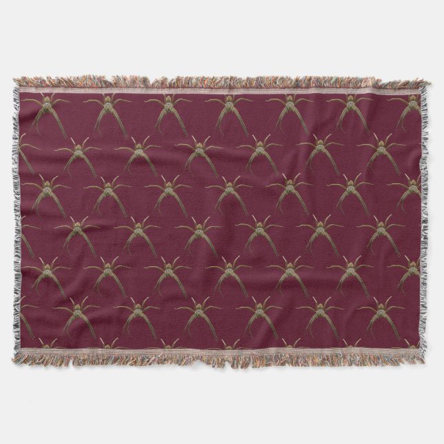 Spider Throw Blanket (Front)