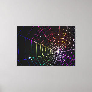 Spider Web 1 Wrapped Canvas