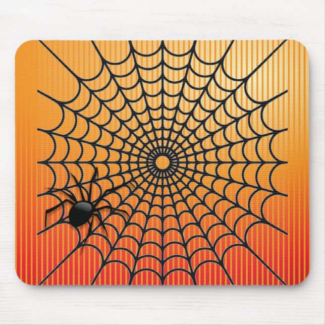 Spider Web and Spider Mouse Pad (Front)