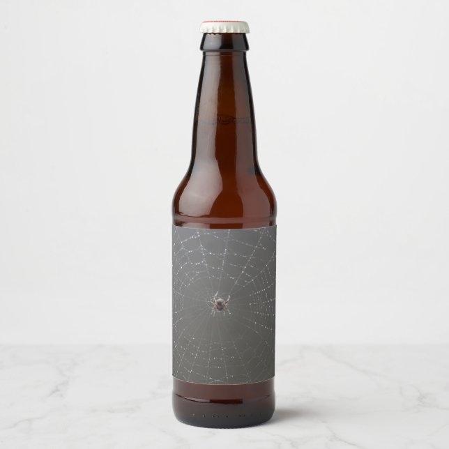 Spider Web Bottle Label (Front)