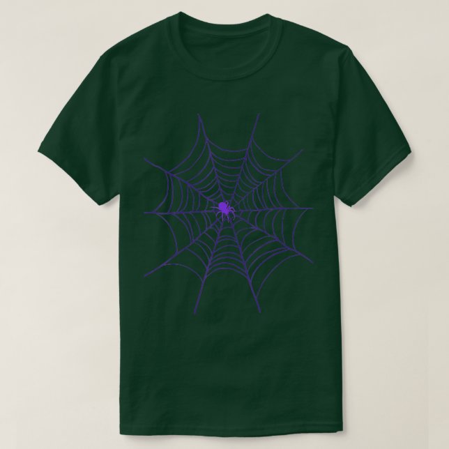 Spider Web Design Tee  (Design Front)