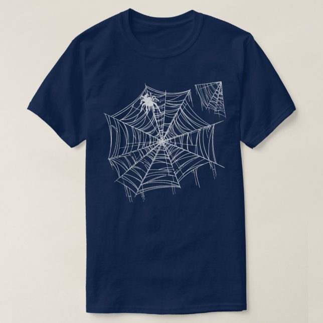 Spider Web Halloween Gift Spider T-Shirt (Design Front)
