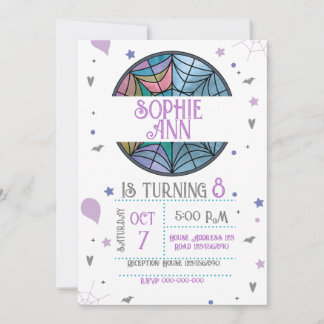 Spider Web Invitation
