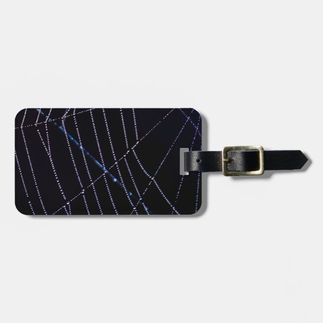 Spider Web Luggage Tag (Front Horizontal)